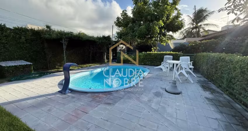 Casa em condomínio fechado com 4 quartos e jardim em paripueira-al