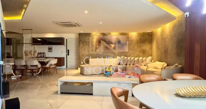 Apartamento na jatiúca – 200m², 4 suítes e ambientes amplos com alto padrão - maceió-al