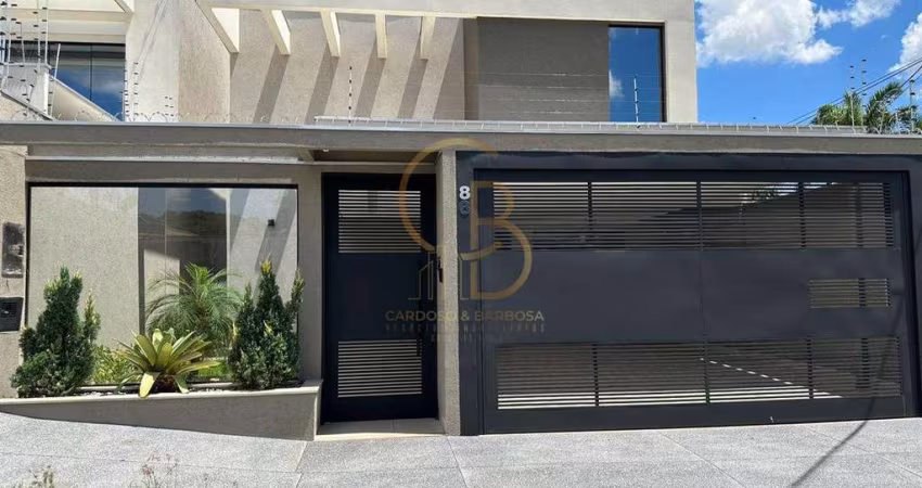 CASA TÉRREA COM 3 SUÍTES E MEZANINO