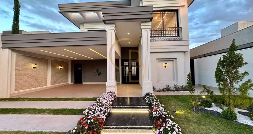 SOBRADO LUXUOSO E INTELIGENTE NO EXCLUSIVO RESIDENCIAL AMANTINI