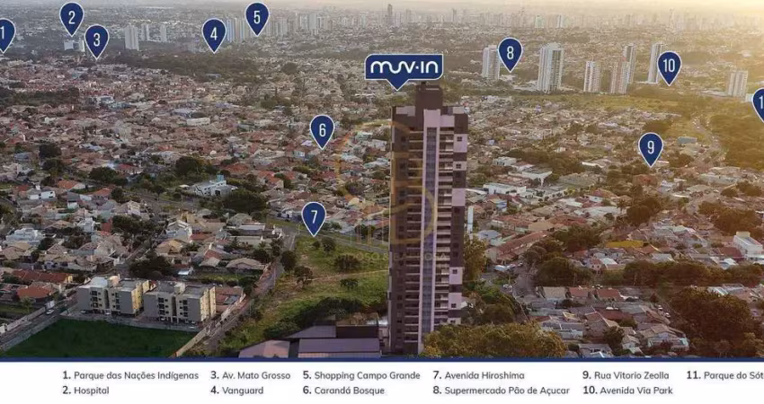 Apartamento com 2 quartos à venda na Rua Sérgio Garabini, 80, Mata do Jacinto, Campo Grande