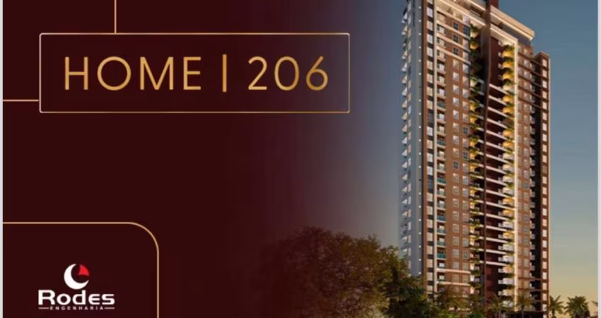 Home 206 - Apartamento 3 Quartos sendo 1 suíte na 206 sul