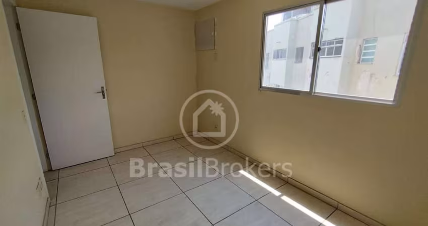 Apartamento de 43,45m², com dois quartos em condomínio. Primeira locação