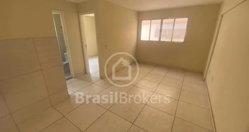 Apartamento de 43,45m², com dois quartos em condomínio. Primeira locação
