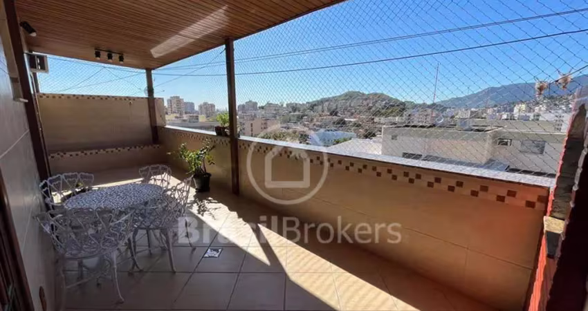 Cobertura à venda com 121,00m² e 2 quartos em Meier, Rio de Janeiro - rj