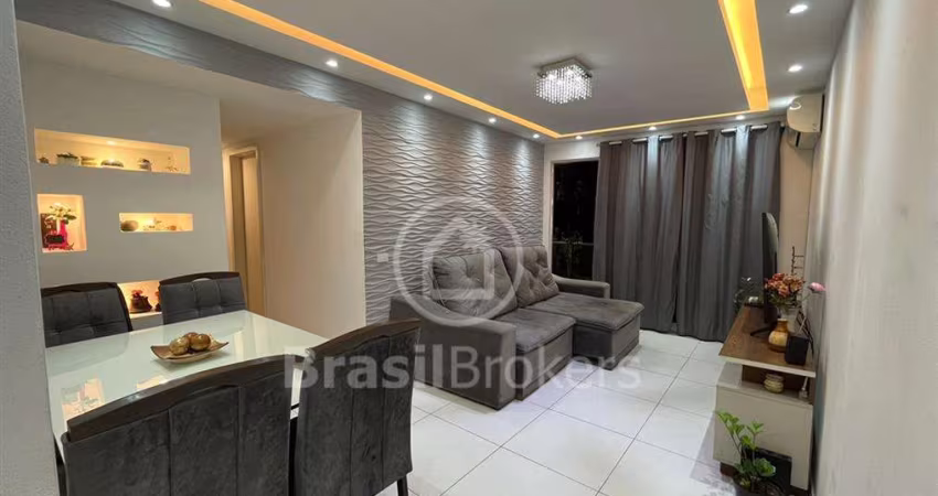 Excelente apartamento de 71m² com condomínio barato no Cachambi