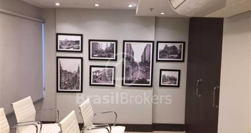 Sala Comercial com 177,00 m² no Centro do RJ