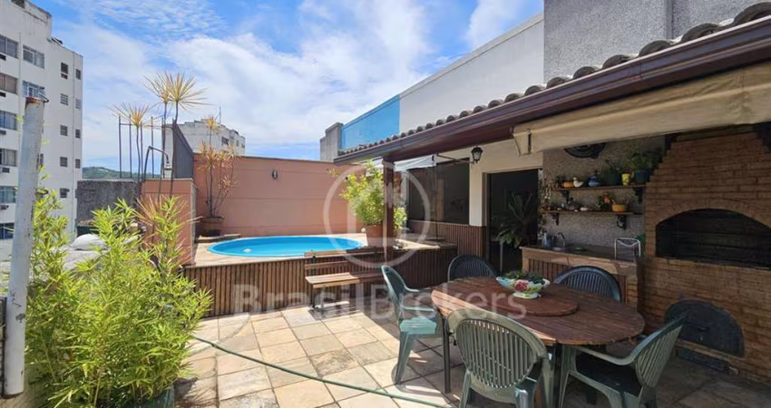 Cobertura Duplex à venda com 156 m² , 4 quartos ( 1 suíte com closet) no Grajaú, Rio de Janeiro - RJ