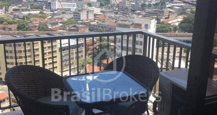 Apartamento de 2 quartos com 90 m², Varanda e vaga de garagem com vista da baia de Guanabara