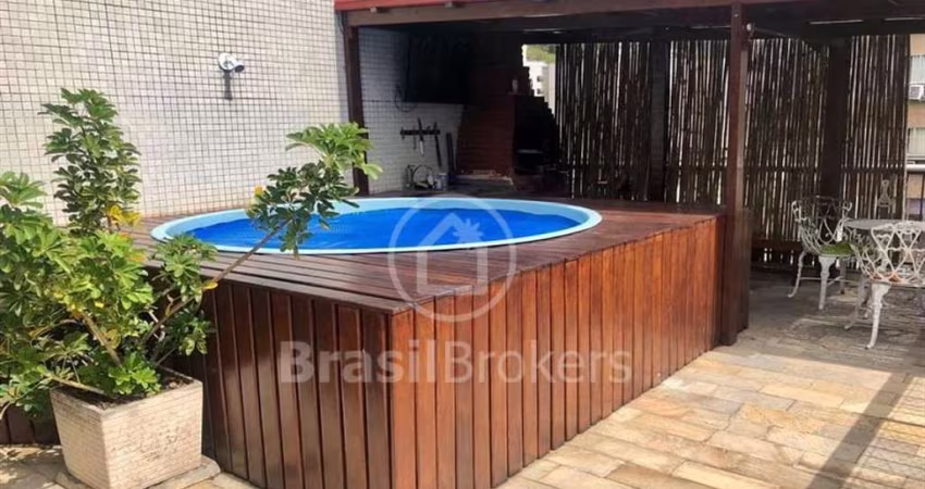 Cobertura Duplex à venda com 186,00m² e 3 quartos em Tijuca, Rio de Janeiro - rj