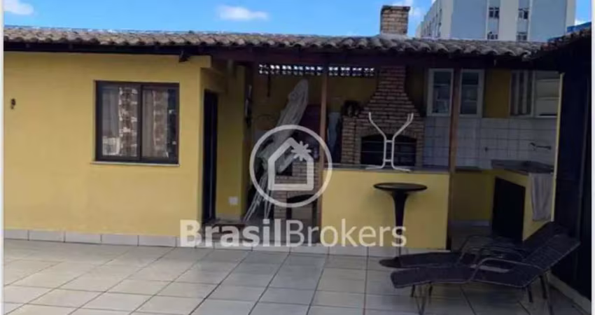 Cobertura à venda com 156,00m² e 4 quartos em andaraí, rio de janeiro - rj