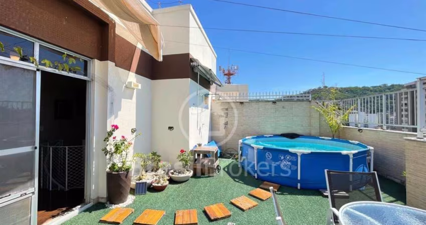 Cobertura Duplex Excepcional no Grajaú: 192m², Vista Privilegiada e Espaço de Lazer Exclusivo!