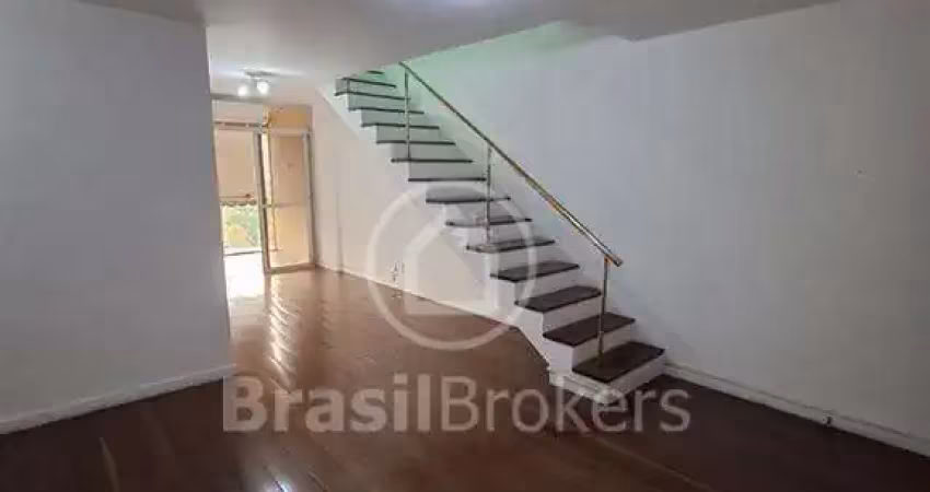 Cobertura à venda com 214,00m² e 4 quartos no grajaú, rio de janeiro - rj