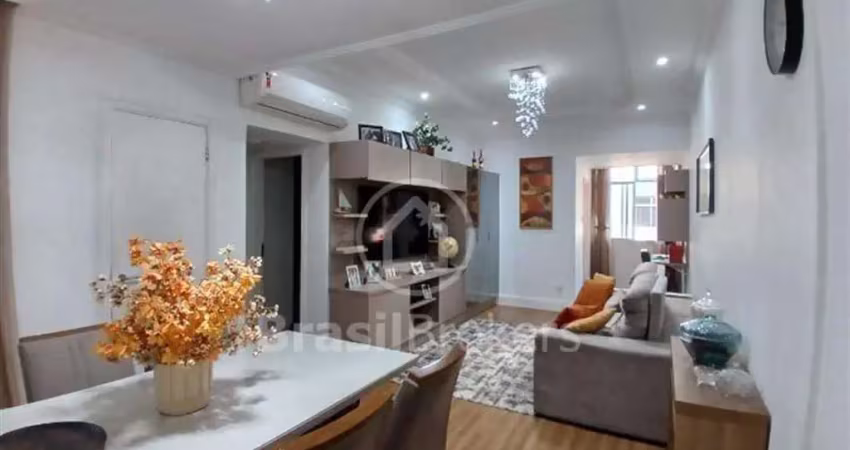 Apartamento à venda na tijuca com 72 m², próximo ao metrô, 1 vaga, 2 quartos com planejados e portaria 24 horas