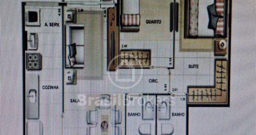 Apartamento primeira locação 2 quartos sendo 1 suite, vaga, sacada, com infra completa