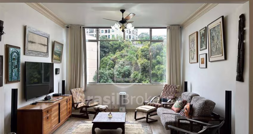 Apartamento com vista livre em Laranjeiras