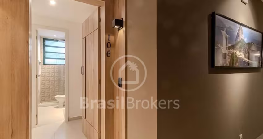 Apartamento tipo garden 1 quarto à venda no Bairro Peixoto - Copacabana