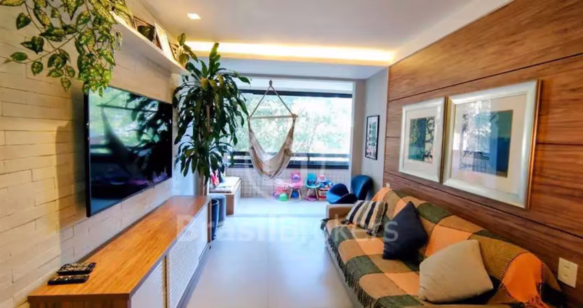 Cobertura duplex à venda com 186,00m² e 3 quartos em humaitá, rio de janeiro - rj
