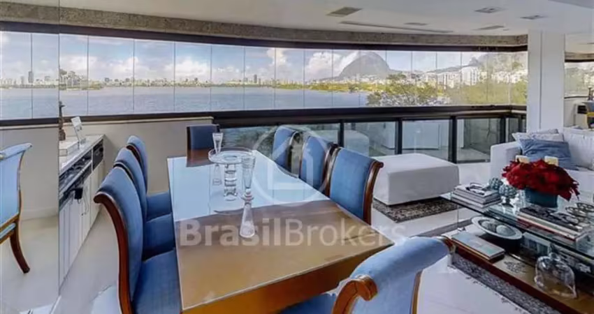 Cobertura à venda com 317,00m² e 4 quartos em Lagoa, Rio de Janeiro - rj
