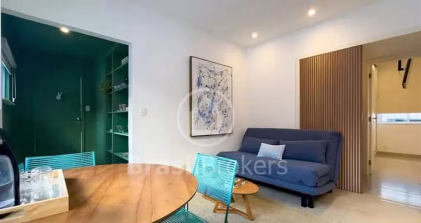Apartamento  quarto e sala  à venda, 60 m² na Leblon,Rio de Janeiro/RJ
