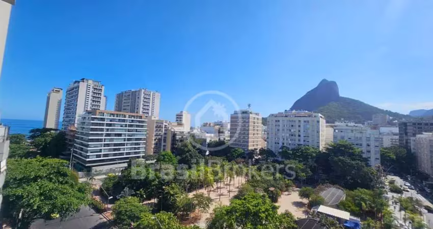 Exclusivo 2 quartos com vaga no Leblon