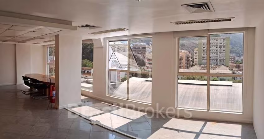 Salas comerciais com 2 vagas no Jardim Botânico
