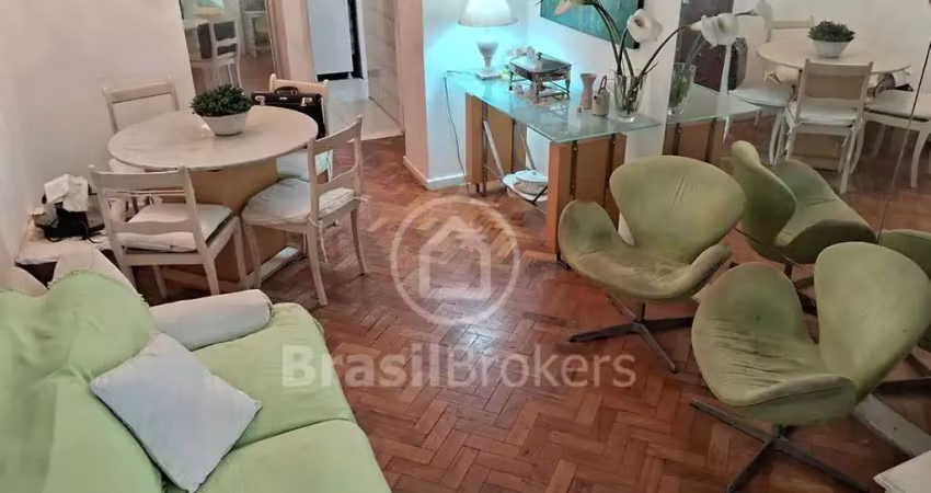 Apartamento à venda com 70,00m² e 2 quartos em leme, rio de janeiro - rj