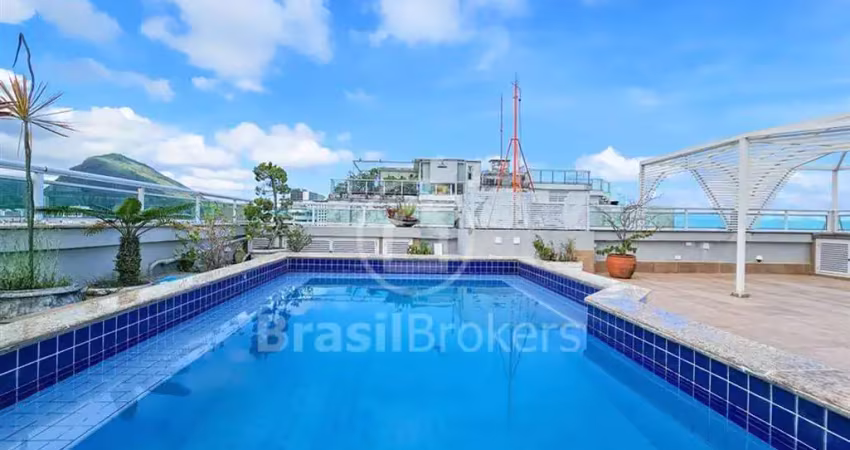 Cobertura à venda com 188,00m² e 5 quartos em Leblon, Rio de Janeiro - rj