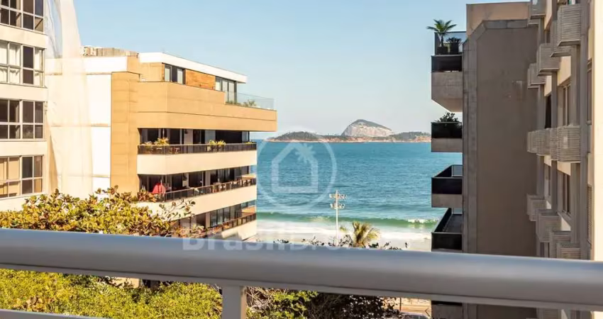 Cobertura duplex à venda com 259,00m² e 3 quartos em leblon, rio de janeiro - rj