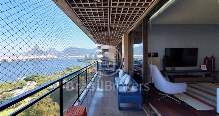 Apartamento à venda com 227,00m² e 4 quartos em Lagoa, Rio de Janeiro - RJ