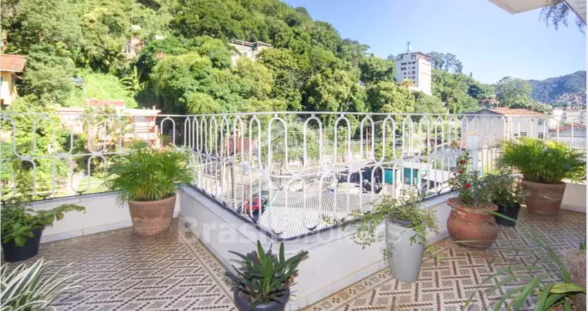 Apartamento à venda com 393,00m² e 5 quartos em santa teresa, rio de janeiro - rj