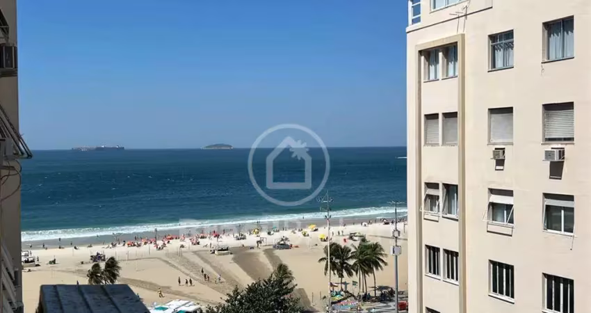 Apartamento 2 quartos com vista lateral mar à venda na rua siqueira campos - copacabana