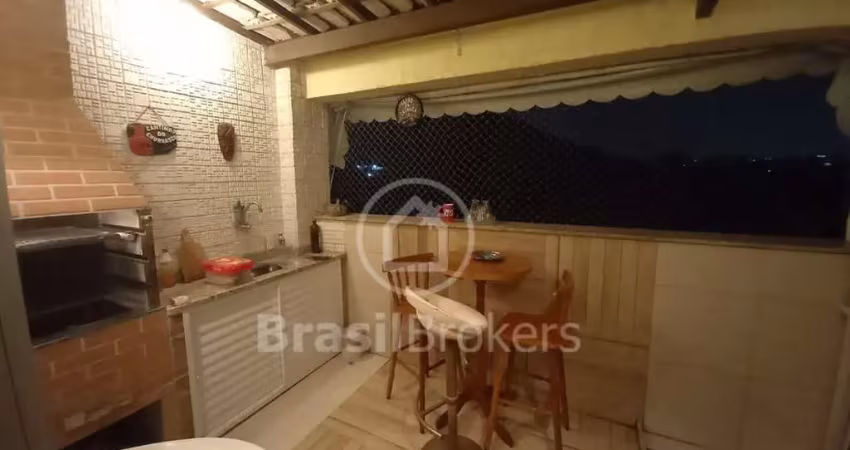 Cobertura Duplex à venda com 64,00m² e 2 quartos em Praça Seca, Rio de Janeiro - rj