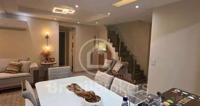 Excelente cobertura duplex na freguesia em jacarepaguá