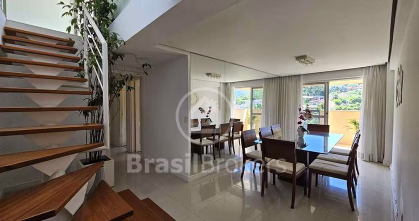 Cobertura Duplex à venda com 277,00m² e 4 quartos em Freguesia (Jacarepaguá), Rio de Janeiro - rj