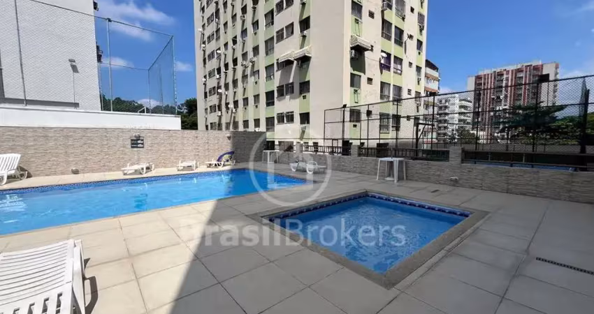 Apartamento - 2 quartos com suíte no Pechincha - 74m² - À venda