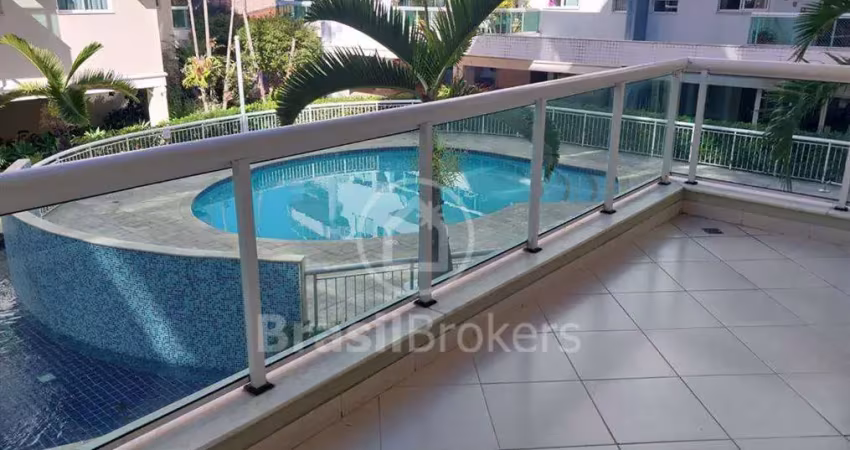 Apartamento à venda com 94,00m² e 3 quartos em jacarepaguá, rio de janeiro - rj