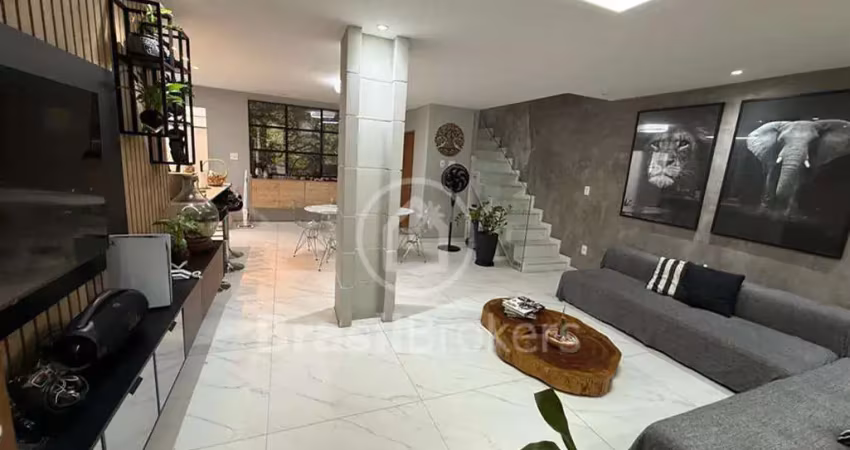 Casa de condomínio à venda com 250,00m² e 3 quartos em freguesia (jacarepaguá), rio de janeiro - rj