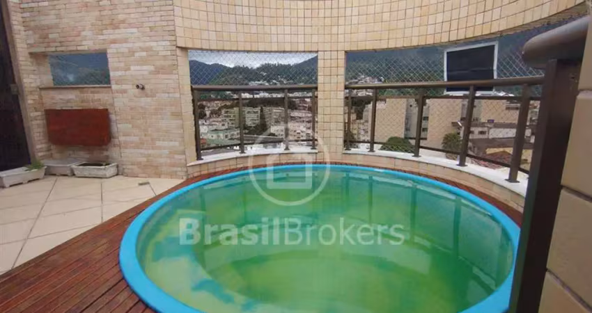 CONDOMINIO DO EDIFICIO RESIDENCIAL RODHES - Cobertura Duplex 3 quartos, sendo 3 suítes