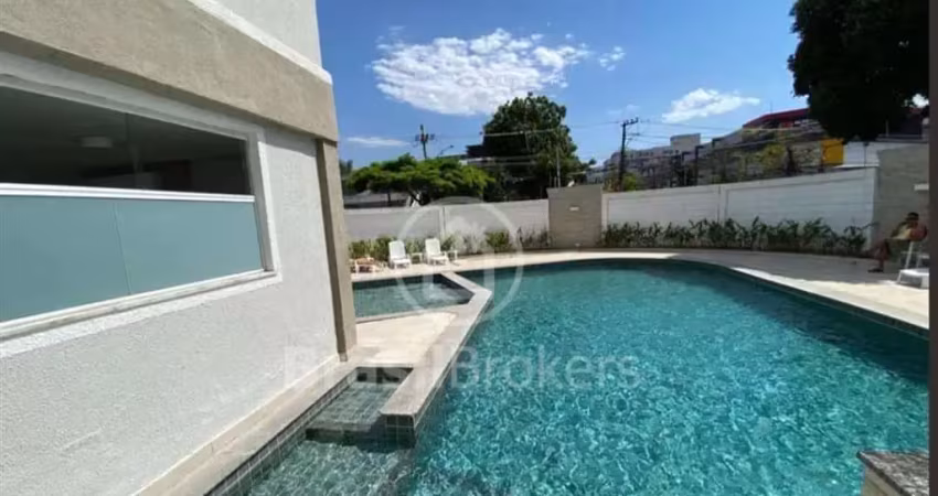 Apartamento duplex à venda com 90m², 2 quartos, 1 vaga, taquara rj.
