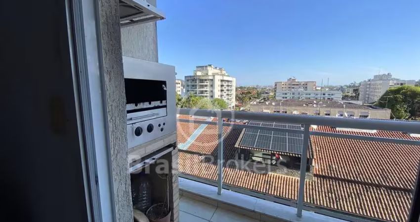 Apartamento 2 quartos com suite e churrasqueira na varanda, pronto para morar!
