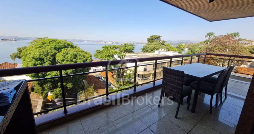APARTAMENTO 2 QUARTOS COM 107m² E VISTÃO PRAIA DA GUANABARA - FREGUESIA