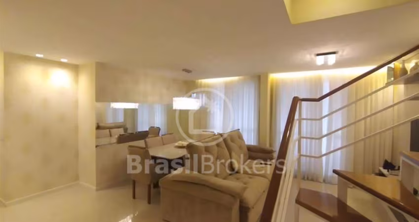 Cobertura Duplex à venda com 130,00m² e 3 quartos em Jardim Guanabara, Rio de Janeiro - rj