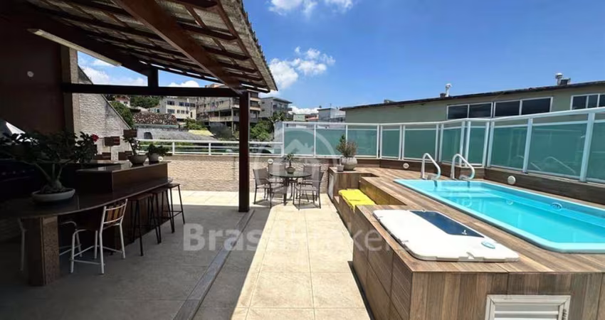 Linda Cobertura Duplex com Área Gourmet Completa e Piscina – Documentação Perfeita!