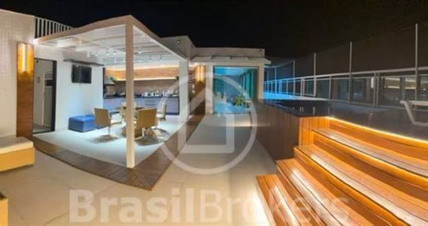 Cobertura Duplex à venda com 400,00m² e 4 quartos em Jardim Guanabara, Rio de Janeiro - rj