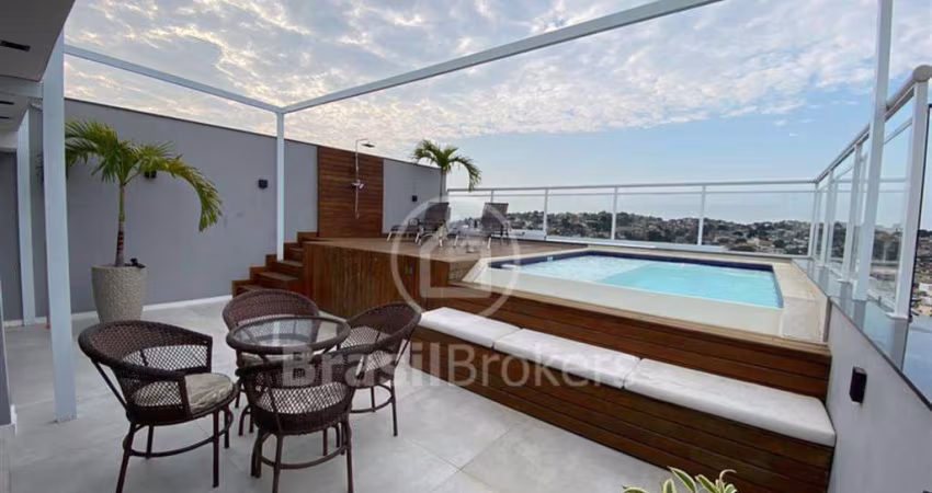 Cobertura Duplex à venda com 236,00m² e 3 quartos em Jardim Guanabara, Rio de Janeiro - rj