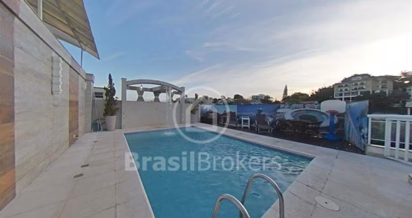 CONDOMINIO DO EDIFICIO SOLAR HILDA RAMOS SOARES II - Cobertura Duplex 5 quartos, sendo 5 suítes