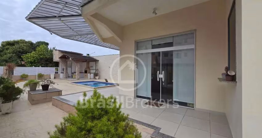 Casa condomínio fechado 4 suítes com 450m² - verde morada - jardim carioca