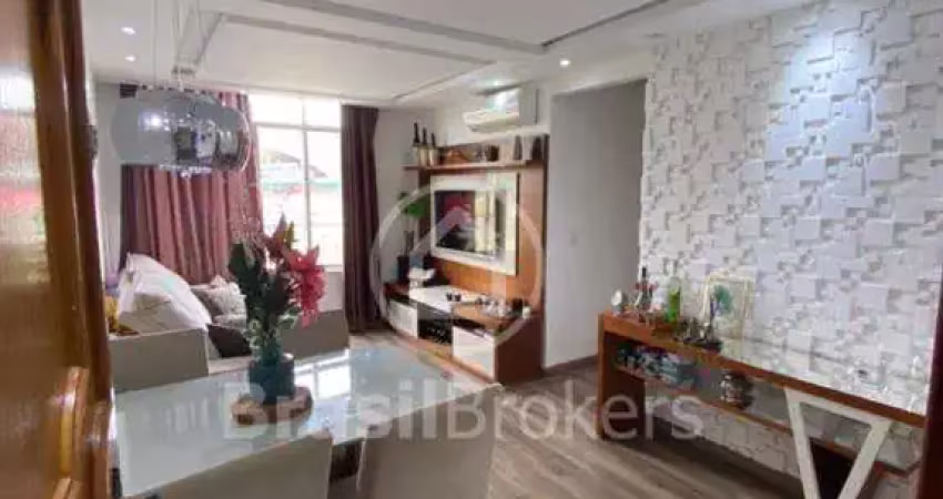 Apartamento à venda com 63,00m² e 3 quartos em portuguesa, rio de janeiro - rj