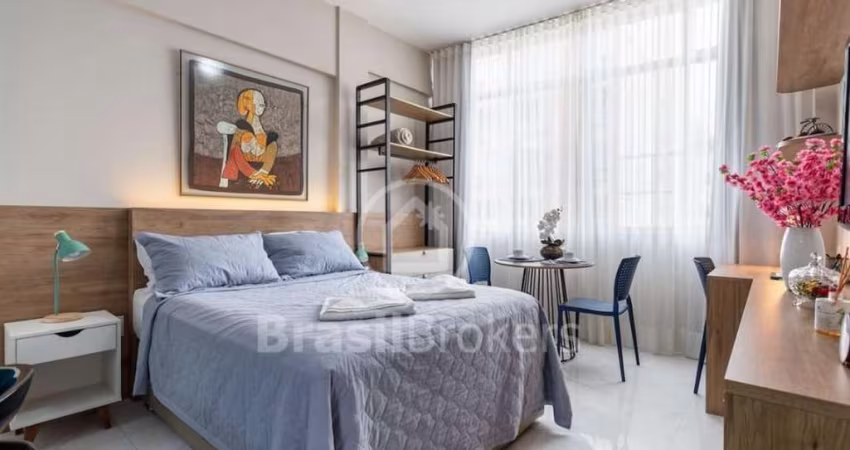 Studio na Santa Clara  2 quadras da Praia / Lindíssimo / Porteira fechada